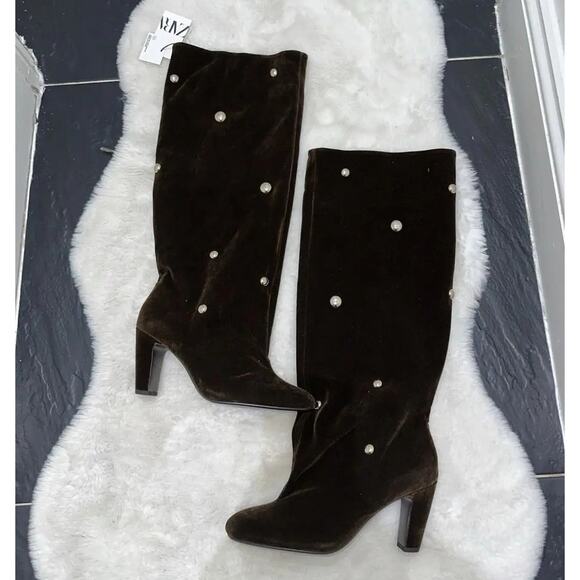ZARA Knee-High Boots NWT - Picture 15 of 16